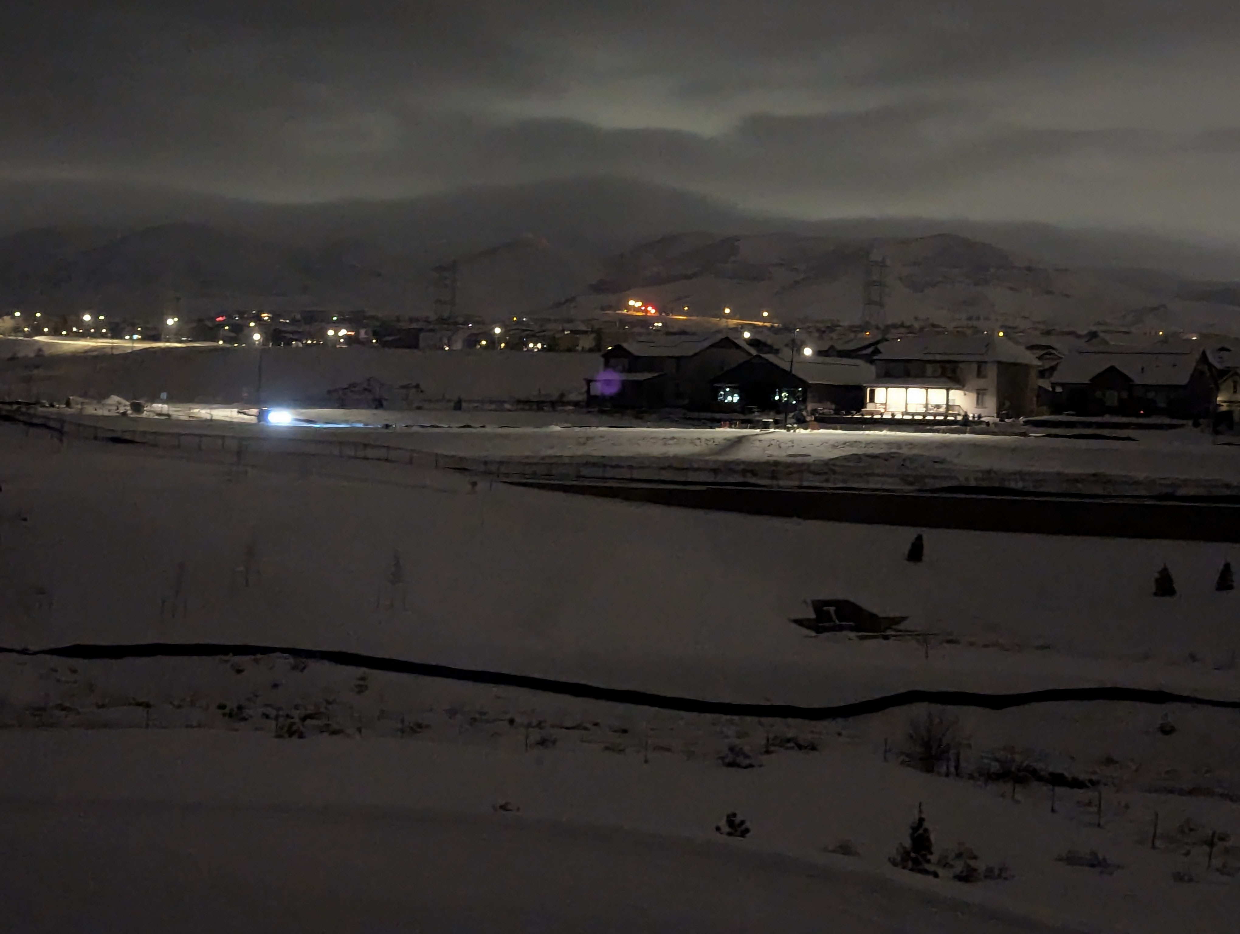 Snow, Morrison, Colorado